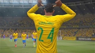 FIFA 17 RONALDINHO INSANE GOALS AND SKILLS COMPILATION