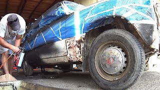 ВАЗ 2102, как покрасить машину АНТИГРАВИЕМ за 5000 рублей - ВазЗилла