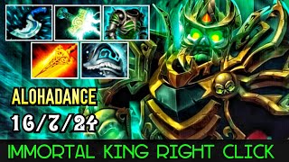 Wraith King SafeLane - Immortal King Right Click Build Close Game 7.22 Dota 2