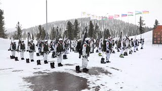 Открытие международного этапа конкурса «Саянский марш» АрМИ-2021 в Красноярском крае