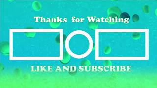 5 FREE OUTRO TEMPLATES WITH NO COPYRIGHT ll FREE DOWNLOAD