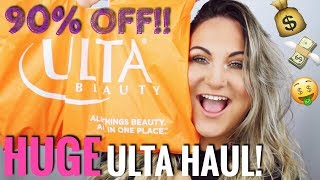 SAVE MONEY! HUGE ULTA SALE HAUL! 90% OFF EVERYTHING! Part 1