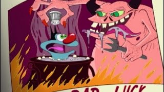 Огги и тараканы - Пятница 13-е S1E13 / Oggy and the Cockroaches - Wrong Side of the Bed