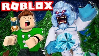 NOS ATACA un YETI en ROBLOX !! | Roblox Time Travel Adventures 2