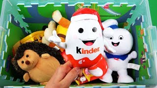 Kinderino, Stay Puft, Peppa Pig, Crayons, Paw Patrol - Animals, characters & insects in learn colors