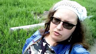 Струнино. Вокзал. Сортир. Иду к реке. Мост. Восхождение. Красивый вид на фабрику.