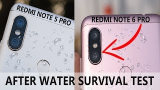 [After  48 hrs] Water Survival Test #Redmi Note 6 Pro vs Redmi Note 5 Pro