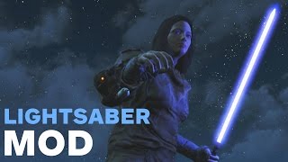 Fallout 4: Lightsaber Mod - IGN Plays