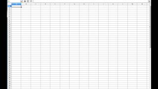 Уроки по LibreOffice Calc - Урок 1