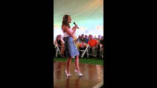 Matron of Honor Rap - ICE ICE BABY!!!! No one saw this coming! She gets a STANDING OVATION!!