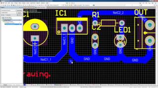 How to draw schematics and PCB in Altium