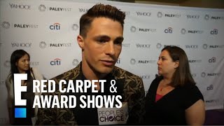 Colton Haynes weighs in on the Oliver-Felicity-Ray love triangle