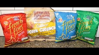 England Eatables #19 Walkers French Fries in 3 Flavors & The Real Pork Crackling Co