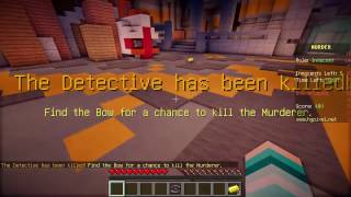 Я МАНЬЯК НЕВЕДИМКА И Я УБЬЮ ТЕБЯ!!!!!!   Minecraft Murder Mystery 1