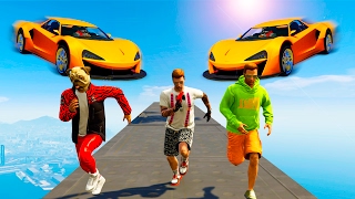 УБОЙНАЯ ТРОПА СМЕРТИ С МАШИНАМИ И БЕГУНАМИ! (GTA 5 Смешные моменты)