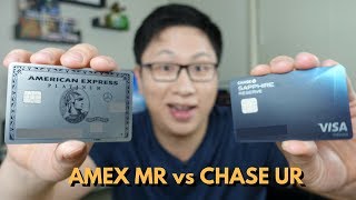 Amex Membership Rewards vs Chase Ultimate Rewards
