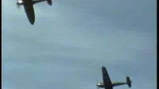 Mark Hanna OFMC flying Messerschmitt Bf109 at Torp Norway 93