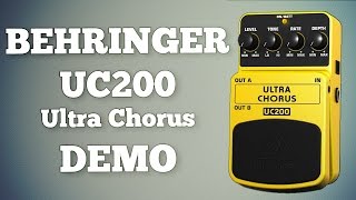 Behringer UC200 Ultra Chorus Demo