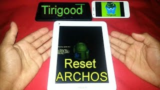 How To Hard Reset Archos 80 Titanium // Formater, Repair // تعلم كيف تصلح اللوحة الإليكترونية