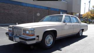 1988 Cadillac Brougham Start Up, Exhaust, and In Depth Tour