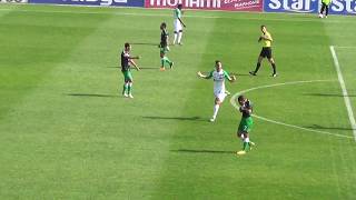 Raja vs Youssoufiya Berrchid ,  مباشرة من المدرجات هدف سفيان رحيمي الأول للرجاء ضد يوسفية برشيد