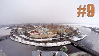 Выходной день - Выборг зимой, Выборгский замок, Башня святого олафа