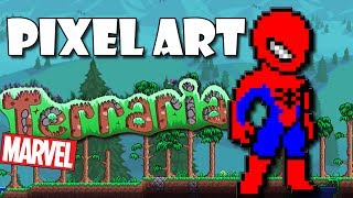 ЧЕЛОВЕК ПАУК В ТЕРРАРИИ! MARVEL IN TERRARIA!