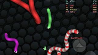 Slither Io! Серия 3! Опасные моменты! Прохождение! Агарио!