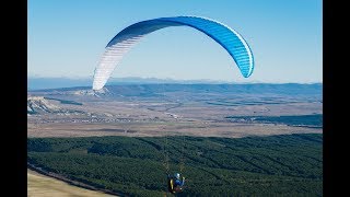 Полёты на параплане в Крыму. Январь 2018