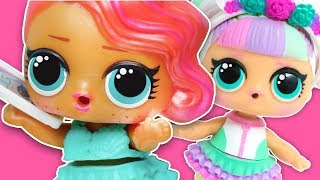 Куклы ЛОЛ МУЛЬТИК | ЛОЛ ЕДИНОРОЖКА помогает подружке ЛОЛ