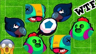 6 BRAWLERS LEGENDARIOS | BALON BRAWL ? CROW VS SPIKE VS LEON ?