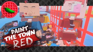 Murder Testing! -- Let's Play Paint the Town Red (Sandbox Test Level) (Early Access) 1080p Gameplay