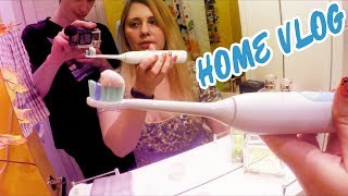 HOME VLOG: пробую сладости от ВкуссВилл || Сериал и свечи || Обзор щетки Philips Sonicare