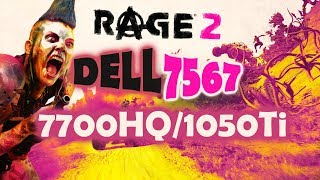 Rage 2 Gameplay with fps counter only ON DELL 7567