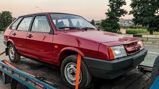 Нашел НОВУЮ девятку ВАЗ-2109 1990 года пробег 49 км капсула времени Lada Samara