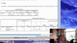 t-Tests Using SPSS