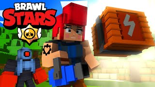 BRAWL STARS ANIMATION : DIGGING THE SECRET TREASURE - MINECRAFT ANIMATION