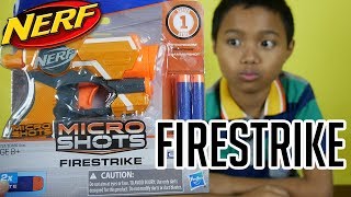 Nerf Unboxing MICROSHOT FIRESTRIKE | Tembak Tembakan | Mainan Anak | Nerf Indonesia