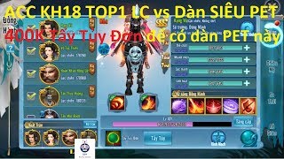 Acc TOP1 Lực Chiến Với Dàn Siêu PET - 400.000Viên Tẩy Tủy Đơn Mới Có Dàn PET Này | Sin RG