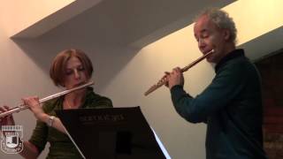 Wilhelm Friedemann BACH. Duet for flute number 2 col Major F59. Olga IVUSHEYKOVA and Felix RENGGLI