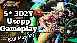 Gimme Arlong Stage?!?! 5* Timeskip Usopp Gameplay! | One Piece Bounty Rush