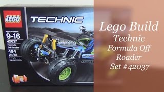 Let's Build - Lego Technic Formula Off Roader Set #42037 - Part 1