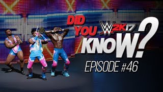WWE 2K17 Did You Know? Alternate Trombone Tune, Backstage Cutscenes & More! (Episode 46)