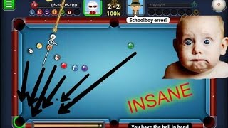 Crazy Game! Watch me pot all the balls in 1 pocket. #MUSTWATCH