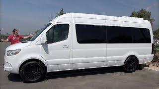 Вот обзор кастомного микроавтобуса Mercedes Sprinter за $200 000
