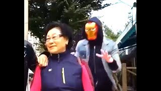 Негр Напугал Китаянку  Самый Короткий Смешной Видео Ролик Приколы Юмор Позитив   The Negro Frightene