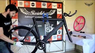 Montaje de una Bicicleta con Freno Contrapedal. Fixie. Singlespeed