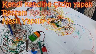 129 - Yakıtı MUM ve BUZ olan RESSAM ROBOT nasıl yapılır ?