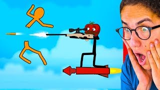 EXTREME FORTNITE STICK FIGHT ANIMATIONS!