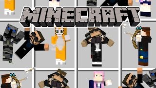 Minecraft | EVERY MINECRAFT YOUTUBER - Youtuber Mod!  (Dantdm, Stampy, Popularmmos)